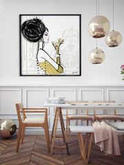 Cocktail Hour - Illustration - Limited Edition Print - Tiffany La Belle