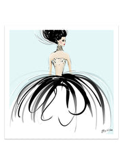 Couture Gems - Illustration - Limited Edition Print - Tiffany La Belle