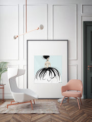 Couture Gems - Illustration - Limited Edition Print - Tiffany La Belle