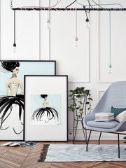 Couture Gems - Illustration - Limited Edition Print - Tiffany La Belle