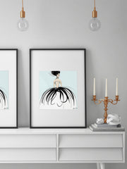 Couture Gems - Illustration - Limited Edition Print - Tiffany La Belle