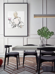 Dior Cocktails - Illustration - Limited Edition Print - Tiffany La Belle