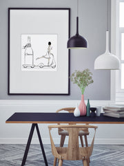 Cheers on Wheels - Illustration - Limited Edition Print - Tiffany La Belle