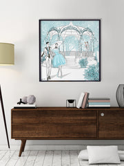 Young Lovers - Illustration - Limited Edition Print - Tiffany La Belle