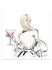 Dior Cocktails - Illustration - Limited Edition Print - Tiffany La Belle