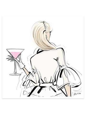 Dior Cocktails - Illustration - Limited Edition Print - Tiffany La Belle