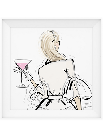 Dior Cocktails - Illustration - Limited Edition Print - Tiffany La Belle
