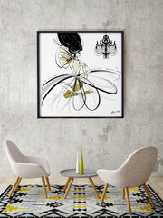 For the Love of Pearls - Illustration - Limited Edition Print - Tiffany La Belle