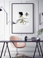 For the Love of Pearls - Illustration - Limited Edition Print - Tiffany La Belle