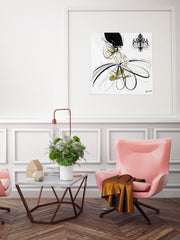 For the Love of Pearls - Illustration - Limited Edition Print - Tiffany La Belle