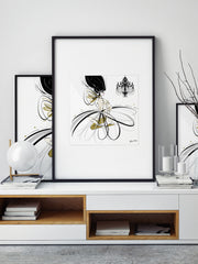 For the Love of Pearls - Illustration - Limited Edition Print - Tiffany La Belle