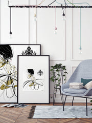 For the Love of Pearls - Illustration - Limited Edition Print - Tiffany La Belle