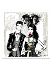Friday Extravaganza - Illustration - Limited Edition Print - Tiffany La Belle