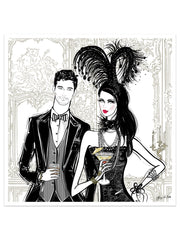 Friday Extravaganza - Illustration - Limited Edition Print - Tiffany La Belle