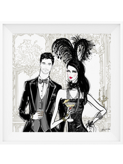 Friday Extravaganza - Illustration - Limited Edition Print - Tiffany La Belle
