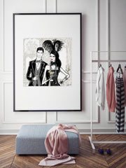 Friday Extravaganza - Illustration - Limited Edition Print - Tiffany La Belle