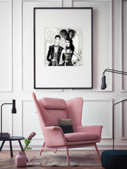 Friday Extravaganza - Illustration - Limited Edition Print - Tiffany La Belle
