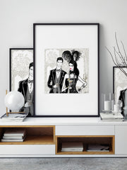 Friday Extravaganza - Illustration - Limited Edition Print - Tiffany La Belle