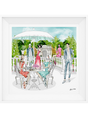 Garden Party - Illustration - Limited Edition Print - Tiffany La Belle