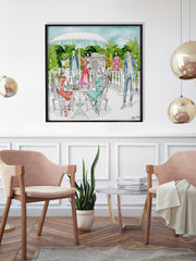 Garden Party - Illustration - Limited Edition Print - Tiffany La Belle