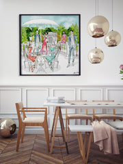 Garden Party - Illustration - Limited Edition Print - Tiffany La Belle