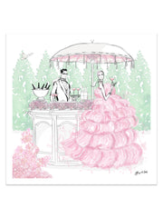 Giambattista Valli Cocktail Couture - Illustration - Limited Edition Print - Tiffany La Belle