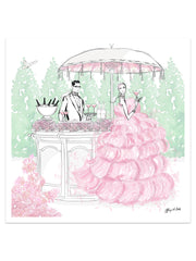 Giambattista Valli Cocktail Couture - Illustration - Limited Edition Print - Tiffany La Belle