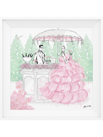 Giambattista Valli Cocktail Couture - Illustration - Limited Edition Print - Tiffany La Belle