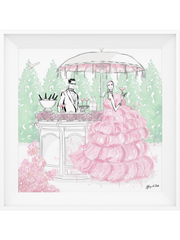 Giambattista Valli Cocktail Couture - Illustration - Limited Edition Print - Tiffany La Belle