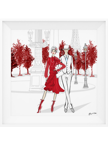 Giambattista Valli Paris - Illustration - Limited Edition Print - Tiffany La Belle