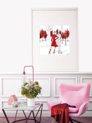 Giambattista Valli Paris - Illustration - Limited Edition Print - Tiffany La Belle