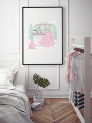 Giambattista Valli Cocktail Couture - Illustration - Limited Edition Print - Tiffany La Belle