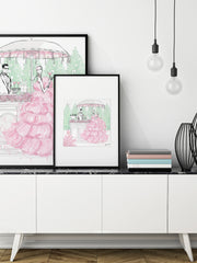 Giambattista Valli Cocktail Couture - Illustration - Limited Edition Print - Tiffany La Belle