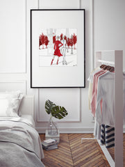 Giambattista Valli Paris - Illustration - Limited Edition Print - Tiffany La Belle
