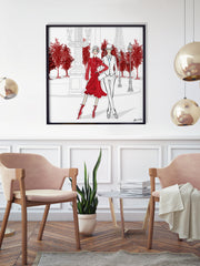 Giambattista Valli Paris - Illustration - Limited Edition Print - Tiffany La Belle