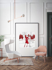 Giambattista Valli Paris - Illustration - Limited Edition Print - Tiffany La Belle