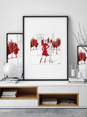 Giambattista Valli Paris - Illustration - Limited Edition Print - Tiffany La Belle