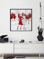 Giambattista Valli Paris - Illustration - Limited Edition Print - Tiffany La Belle
