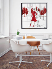 Giambattista Valli Paris - Illustration - Limited Edition Print - Tiffany La Belle