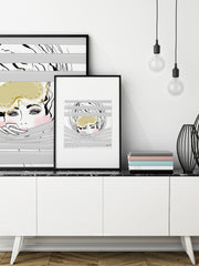 Good Morning - Illustration - Limited Edition Print - Tiffany La Belle