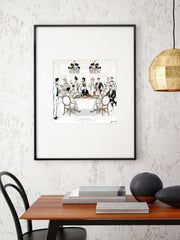 Happy Thanksgiving - Illustration - Limited Edition Print - Tiffany La Belle