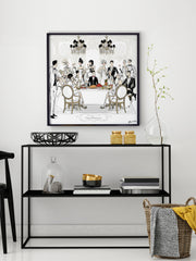Happy Thanksgiving - Illustration - Limited Edition Print - Tiffany La Belle
