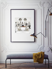 Happy Thanksgiving - Illustration - Limited Edition Print - Tiffany La Belle
