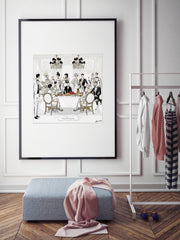 Happy Thanksgiving - Illustration - Limited Edition Print - Tiffany La Belle