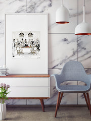 Happy Thanksgiving - Illustration - Limited Edition Print - Tiffany La Belle