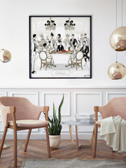 Happy Thanksgiving - Illustration - Limited Edition Print - Tiffany La Belle