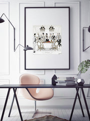 Happy Thanksgiving - Illustration - Limited Edition Print - Tiffany La Belle
