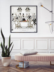 Happy Thanksgiving - Illustration - Limited Edition Print - Tiffany La Belle