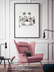 Happy Thanksgiving - Illustration - Limited Edition Print - Tiffany La Belle