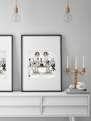 Happy Thanksgiving - Illustration - Limited Edition Print - Tiffany La Belle
